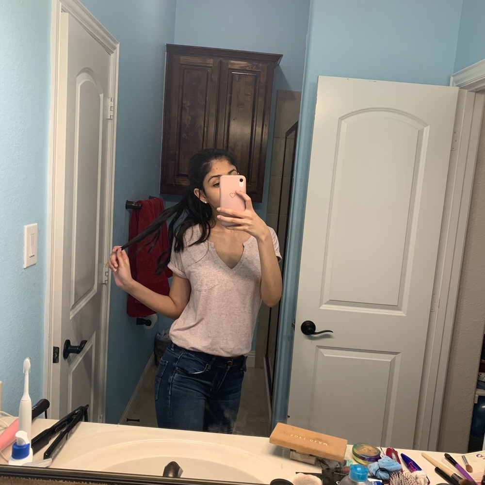 american eagle dark washed jeans